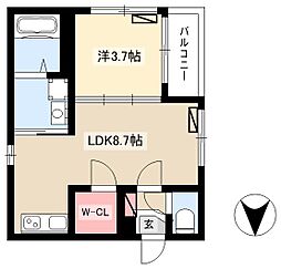 ハーモニーテラス荒子 3階