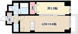 リオグランデ名駅 1LDKの間取図画像