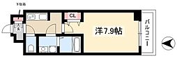 フォレスト 1Kの間取図画像