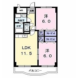 ラヴィアンローズB 3階/-