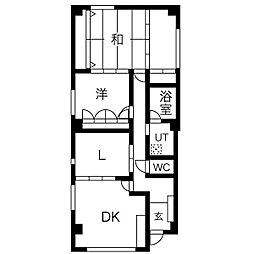 ロアール城主 2SLDKの間取図画像