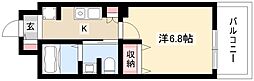 ポートタウンドルフィン 1Kの間取図画像