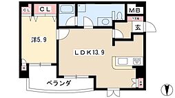スプレンドールイルフィオーレ 2階/-