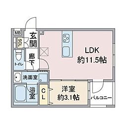 (仮称)リブレワン五反城町 1階/-