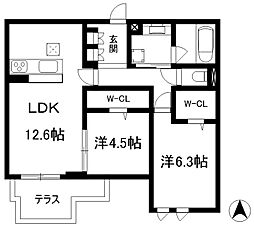 サンハイム二瀬 3階