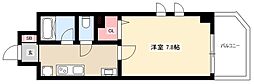ベレーサ名駅ウエスト 1Kの間取図画像