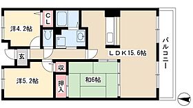 グランドヒルズ当知1番館  ｜ 愛知県名古屋市港区当知3丁目3301（賃貸マンション3LDK・3階・68.00㎡） その2