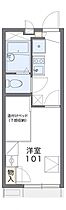 レオパレス石塚 201 ｜ 京都府京都市山科区日ノ岡石塚町11（賃貸アパート1K・2階・19.87㎡） その2