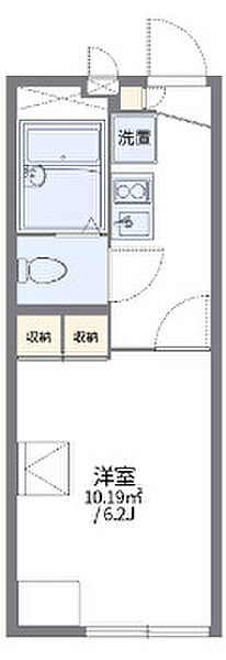 レオパレスビューテラスフジミ 103｜滋賀県大津市富士見台(賃貸アパート1K・1階・19.87㎡)の写真 その2