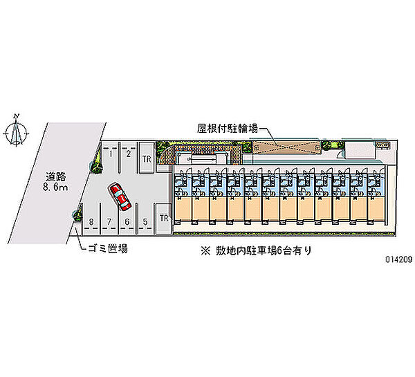 レオパレスファースト 207｜京都府京都市南区上鳥羽戒光(賃貸アパート1K・2階・19.87㎡)の写真 その12