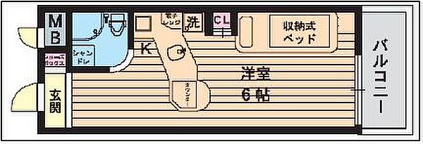 ラ・パルフェ・ド・プレオ 407｜京都府京都市南区唐橋平垣町(賃貸マンション1K・4階・19.95㎡)の写真 その2