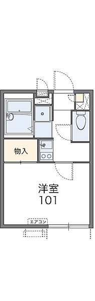 レオパレスSUZUE 102｜京都府京都市南区東九条柳下町(賃貸アパート1K・1階・19.87㎡)の写真 その2