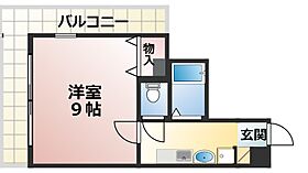 ハウスセゾン御所南 906 ｜ 京都府京都市中京区船屋町（賃貸マンション1K・9階・26.06㎡） その2