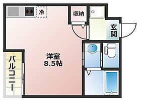 noa竹田 301 ｜ 京都府京都市伏見区深草加賀屋敷町8-4（賃貸アパート1R・3階・20.47㎡） その2