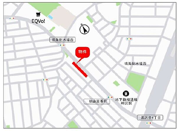 地図を拡大表示