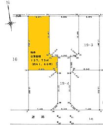 売地　蟹江町本町8丁目　NO