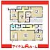 間取り：1号棟　間取図