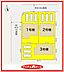 間取り：1号棟　配置図