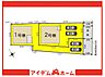 間取り：2号棟　配置図