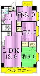 ランドフォレスト天王台I 2階