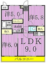 ローズ・ウッド 3階