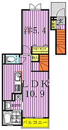 プラムヒルズI 2階