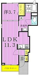 ルミエール豊四季I 1階
