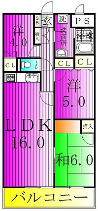 シラカワパレス_間取り_0