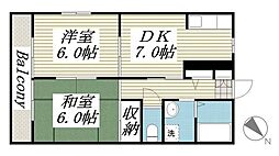 ハイツアキモト B 2階