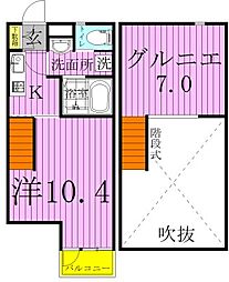 クレアーレ・アルトゥーラ 2階/203