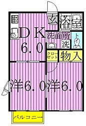 島村コーポ A 1階/102