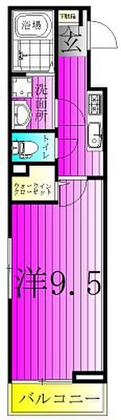 ソフィアフルールII 106｜千葉県柏市花野井(賃貸アパート1K・1階・30.42㎡)の写真 その2