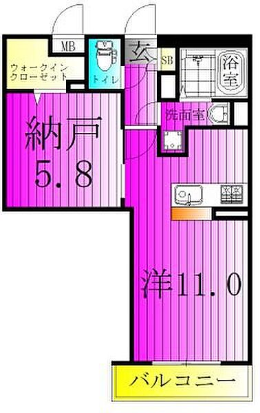 LIGHT HOUSE 103｜千葉県流山市前平井(賃貸マンション1SK・1階・39.94㎡)の写真 その2