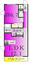 オリーブガーデンひばりが丘 105 ｜ 千葉県柏市ひばりが丘13-15（賃貸アパート1LDK・1階・46.12㎡） その2