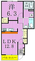 エスペランサB 103 ｜ 千葉県野田市山崎1367-1（賃貸アパート1LDK・1階・46.49㎡） その2