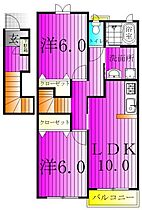 ベルソレイユI 201 ｜ 千葉県我孫子市新木3071-3（賃貸アパート2LDK・2階・57.22㎡） その2