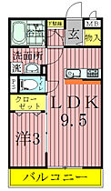 グランドゥールIII 102 ｜ 千葉県流山市前平井86（賃貸アパート1LDK・1階・33.39㎡） その2