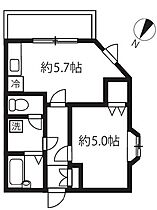 スタジオ北柏III 201 ｜ 千葉県柏市根戸1825（賃貸マンション1DK・1階・31.20㎡） その2