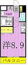 セレッソ若葉 203 ｜ 千葉県流山市大字東深井本宿323-18（賃貸マンション1R・2階・25.35㎡） その2