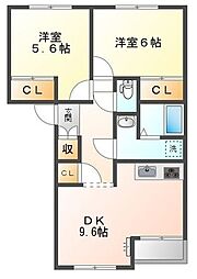 サンミラドールA 2階