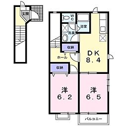 シンフォニーB 2階