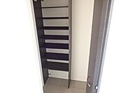 奥行きのある下駄箱