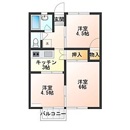 メナー佐野 C 2階/203