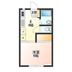 山中マンションC 1階