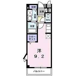 ウエストヒルB 2階/205