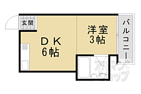 第1レジデンス春田 151 ｜ 京都府京都市西京区大枝塚原町（賃貸マンション1DK・4階・17.87㎡） その2