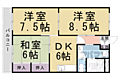 エバーグリーン嵐山4階6.7万円
