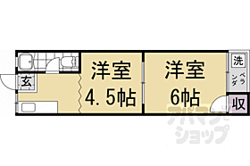 京都府京都市南区吉祥院西ノ茶屋町（賃貸マンション2K・2階・23.67㎡） その2