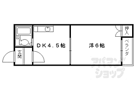 ハウスＤＯＩ 201 ｜ 京都府長岡京市一文橋1丁目（賃貸アパート1DK・2階・22.00㎡） その2