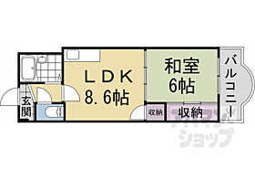 京都府京都市南区吉祥院前田町（賃貸マンション1LDK・2階・32.60㎡） その2